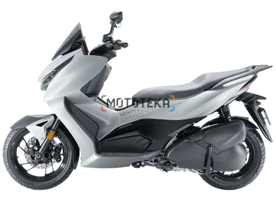 Скутер Zontes (Зонтес) ZT350 - D (ZT1P77MP EFI) 15/14 серый с ПТС
