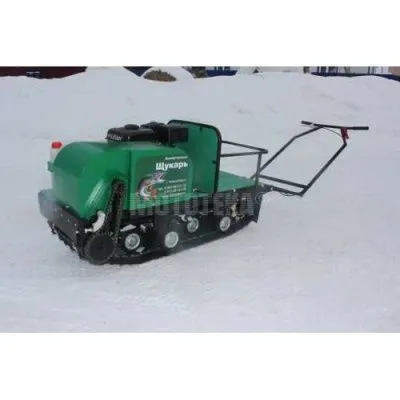 Мотобуксировщик Щукарь 380 6,5 л.с. передний привод, вариатор Сафари