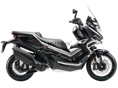 Скутер ZONTES (Зонтес) ZT368 - G (ZT1P79MP EFI) 17/14 (2025 г.) чёрный с ПТС