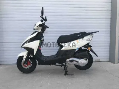 Скутер Vento (Венто) VMC CORSA RS BY49QT-2A 49 (150) СЕРИЯ N1500 VIN MATT WHITE/MATT BLACK с ПТС