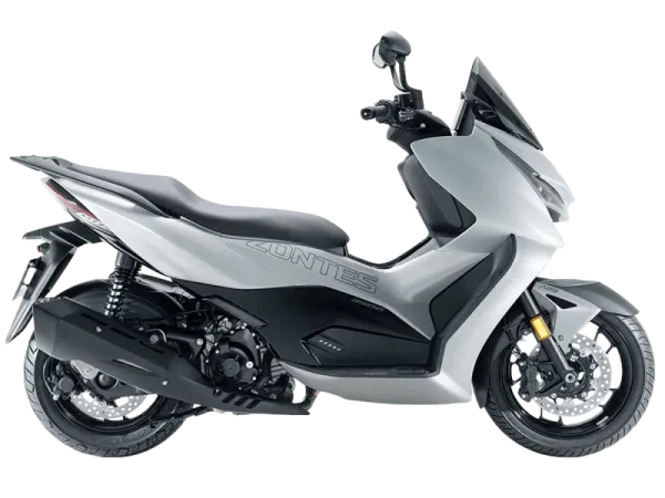 Скутер Zontes (Зонтес) ZT350 - D (ZT1P77MP EFI) 15/14 серый с ПТС | Мототека