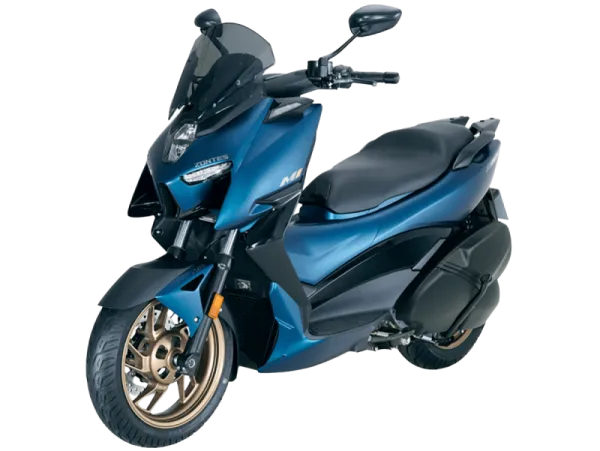 Скутер Zontes (Зонтес) ZT350 - M (ZT1P77MP EFI) 15/14 синий матовый с ПТС | Мототека
