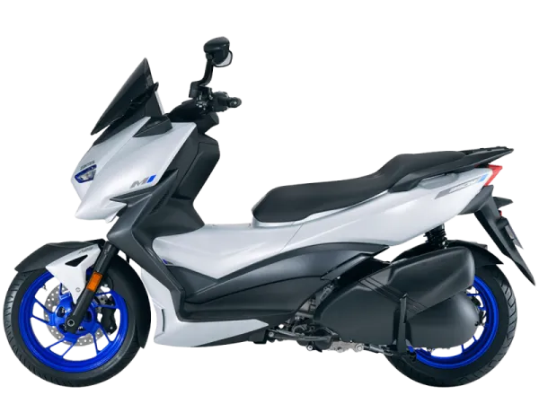 Скутер Zontes (Зонтес) ZT350 - M (ZT1P77MP EFI) 15/14 серебристый с ПТС | Мототека