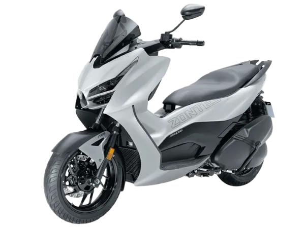 Скутер Zontes (Зонтес) ZT350 - D (ZT1P77MP EFI) 15/14 серый с ПТС | Мототека