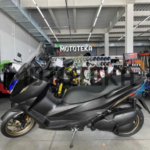 Скутер Zontes (Зонтес) ZT350 - E (ZT1P77MP EFI) 15/14 чёрный с ПТС | Мототека
