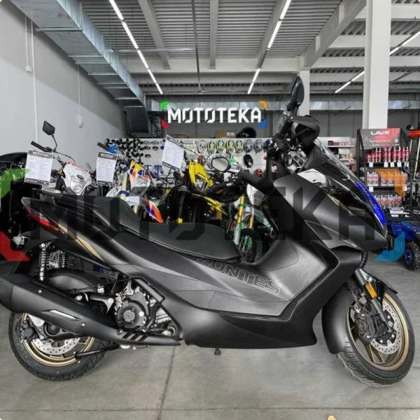 Скутер Zontes (Зонтес) ZT350 - E (ZT1P77MP EFI) 15/14 чёрный с ПТС | Мототека