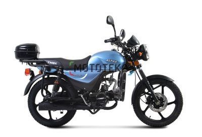 Мопед TMBK ALPHA 50 (110) Light Blue