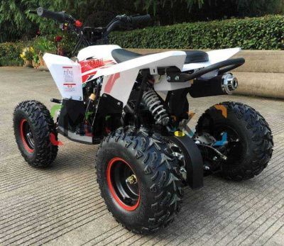 Квадроцикл детский Motax (Мотакс) GEKKON 90 (машинокомплект) белый/красный (машинокомплект)