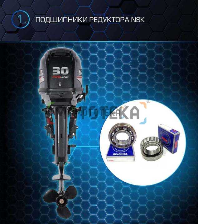 Лодочный мотор MARLIN (Марлин) MP 30 AWRL Pro Line