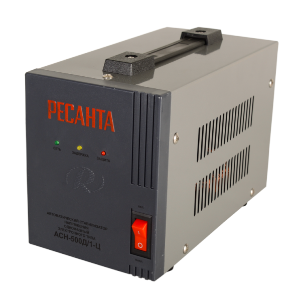 Стабилизатор напряжения Ресанта АСН-500Д/1-Ц Стабилизатор напряжения Ресанта АСН-500Д/1-Ц