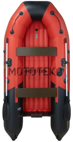 Лодка ПВХ Таймень NX 3200 НДНД красный/чёрный