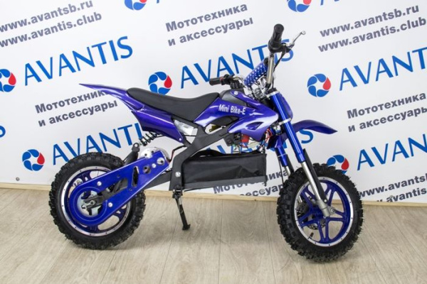 Электромотоцикл Avantis (Авантис) Mini Bike 800W (питбайк) | Мототека